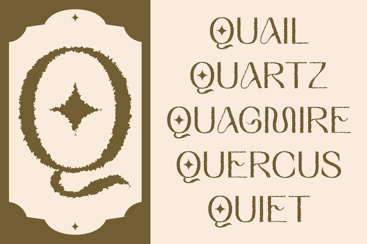 Quency Rough, a Sans Serif Font by Craft Supply Co. (Photo 3 of 8)