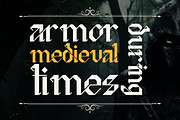 Classical Garments Font, a Blackletter Font by 177Studio (Thumbnail 6 of 9)