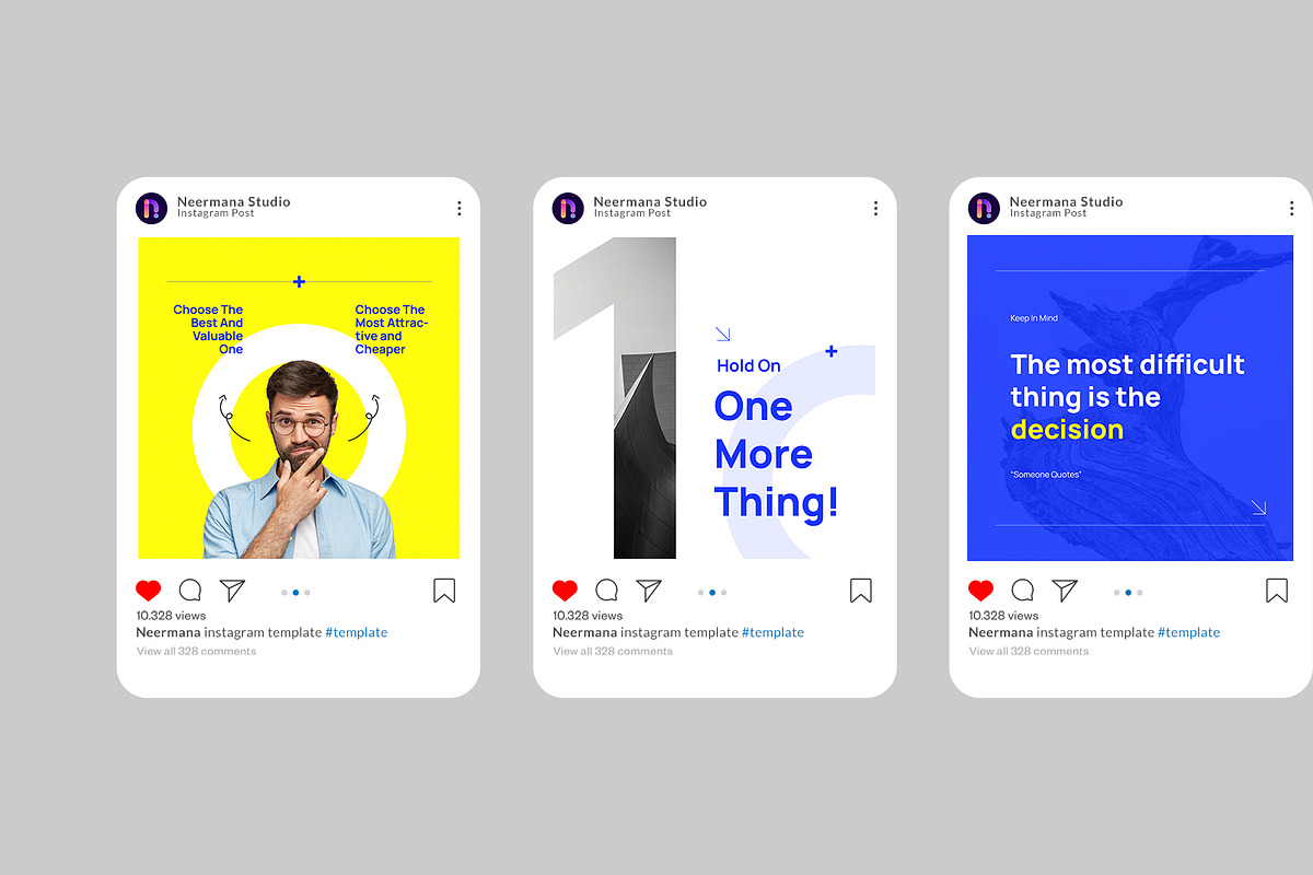 Business Marketing Instagram Post, a Social Media Template by Neermana (Photo 5 of 6)