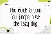 Stackline - Condensed Pixel Font, a Sans Serif Font by HipFonts (Thumbnail 4 of 7)