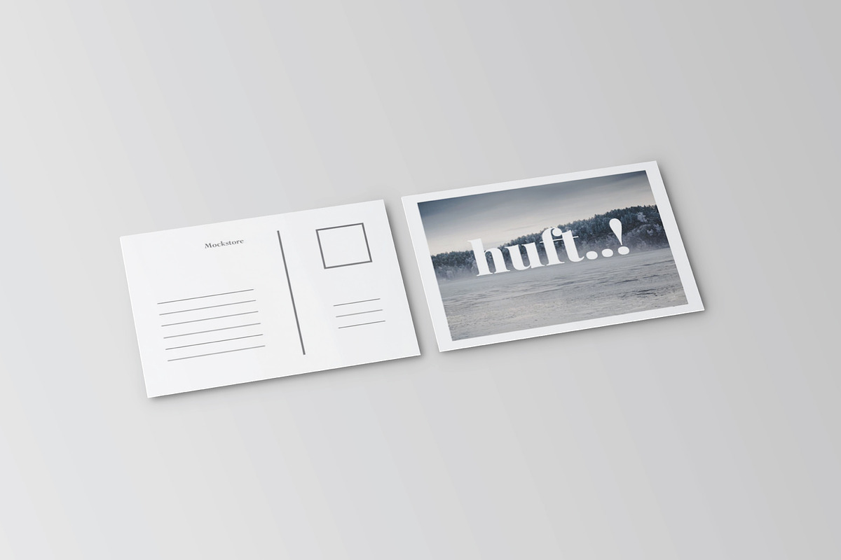 Postcard & Invitation Mockups, a Print Template by Mockstore (Photo 5 of 12)
