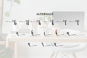 Homework | Script Font, a Handwritten Font by Scratchones (Thumbnail 8 of 9)