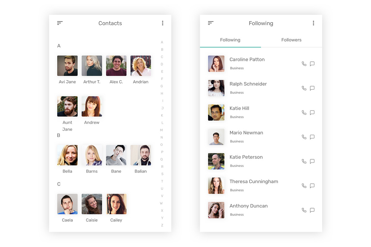 JobOn - Job Search Illustrator App, an UI Kit Template by themelove (Photo 7 of 16)
