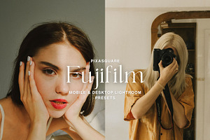 10 Fuji Film Look Lightroom Presets, a Preset Add-On by PixaSquare