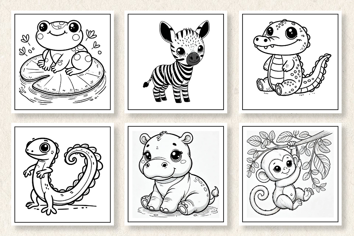 Little Zoo Animal Coloring Book, an Arts & Entertainment Photo by Wow Magic (Photo 2 of 3)