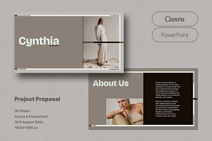 Cynthia Project Proposal Template