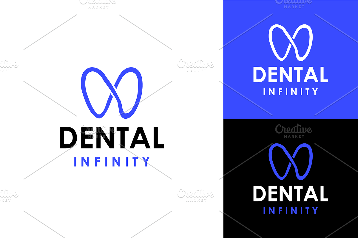 Dental Infinity Logo Design Medical, a Branding & Logo Template by zaqilogo (Photo 2 of 2)