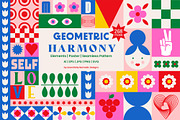 Bright Geometric Pattern & Shapes, an Object Graphic by Essentially Nomadic (Thumbnail 1 of 12)