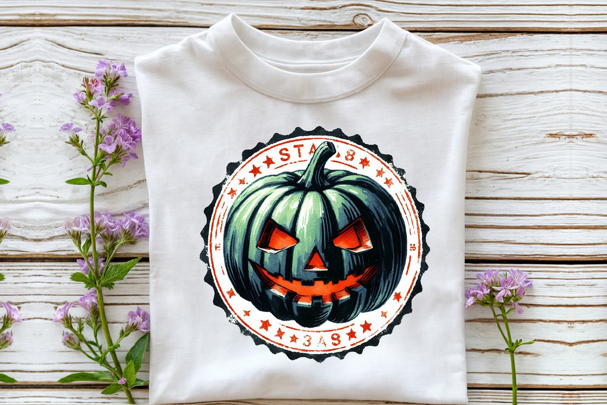 Halloween stamp  Clipart, an Illustration by DreamCafeArt (Photo 2 of 7)