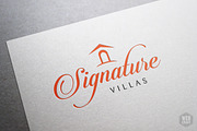Signature Villa Logo Template, a Branding & Logo Template by WebCraft (Thumbnail 2 of 4)