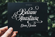 Artheria Classic Script, a Script Font by Fortunes Co (Thumbnail 3 of 13)