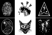 100 T-Shirt Designs Super Collection, an Animal Illustration by Design by sebrodbrick (Thumbnail 32 of 35)