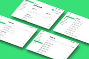 Banking Financial Dashboard Web app, an UI Kit Template by nagaredesignstudio (Thumbnail 1 of 5)