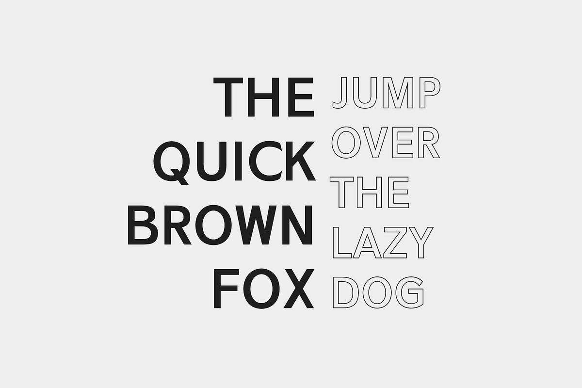 Daecca Sans Serif Font Family preview 6