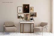 Vintage Frame Mockup Bundle Set of 9, a Household Mockup by Mockup Art Atelier (Thumbnail 8 of 18)