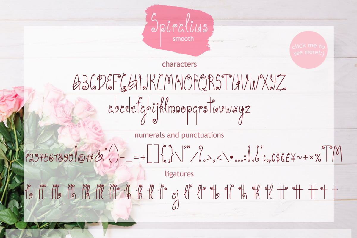 Spiralius Font Duo preview 2