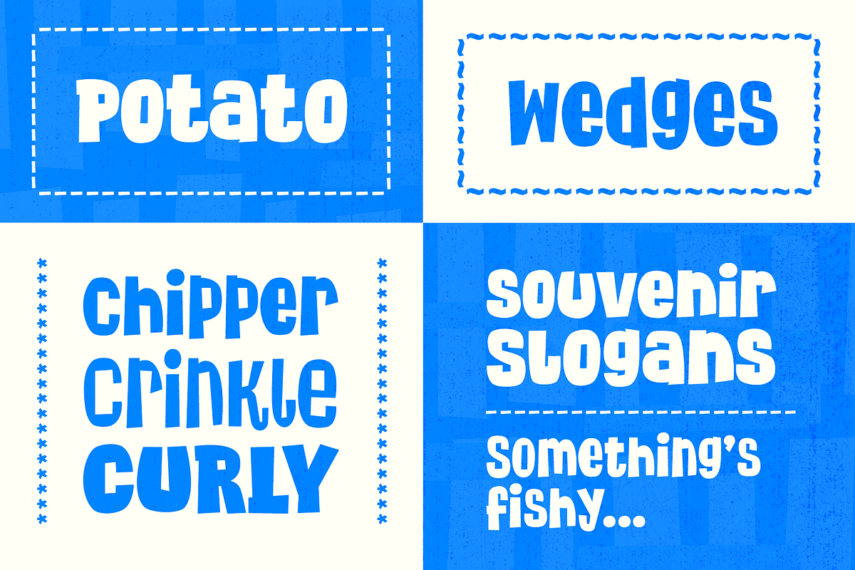 Chip Shop A Straight Cut Poster Font, a Sans Serif Font by Wingsart Studio (Photo 13 of 15)