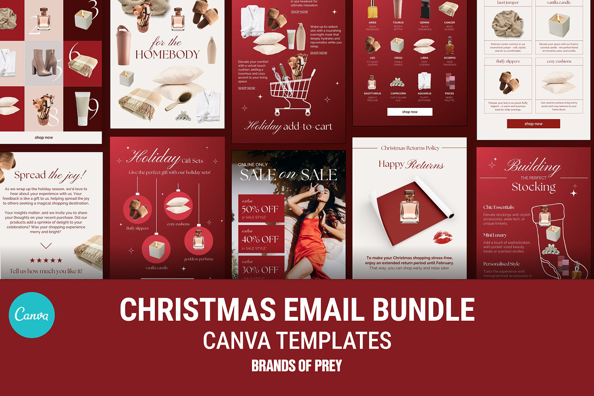 Christmas Holiday | Email Templates, an Email Template by Studio Mayde (Photo 1 of 8)