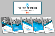 Tri-Fold Brochure Bundle, a Brochure Template by design_pick (Thumbnail 1 of 16)