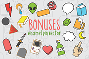 Sale ! ENAMELOVERS typeface + Bonus, a Font by fopifopi (Thumbnail 3 of 5)