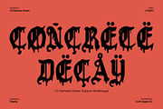 CS Nemesis Drawn, a Blackletter Font by Craft Supply Co. (Thumbnail 7 of 8)