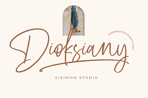 Dioksiany Font!