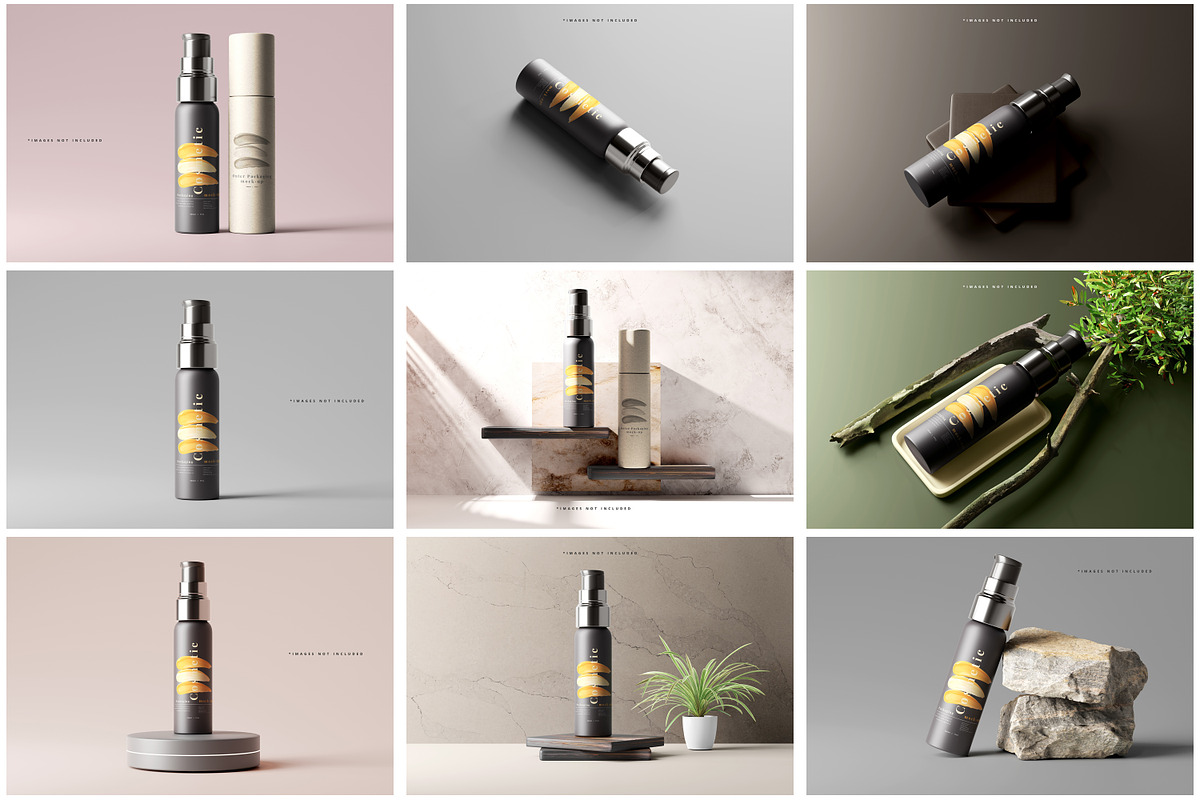 The Ultimate Bottle Mockup Bundle, a Cups & Container Mockup by pmvch (Photo 33 of 85)