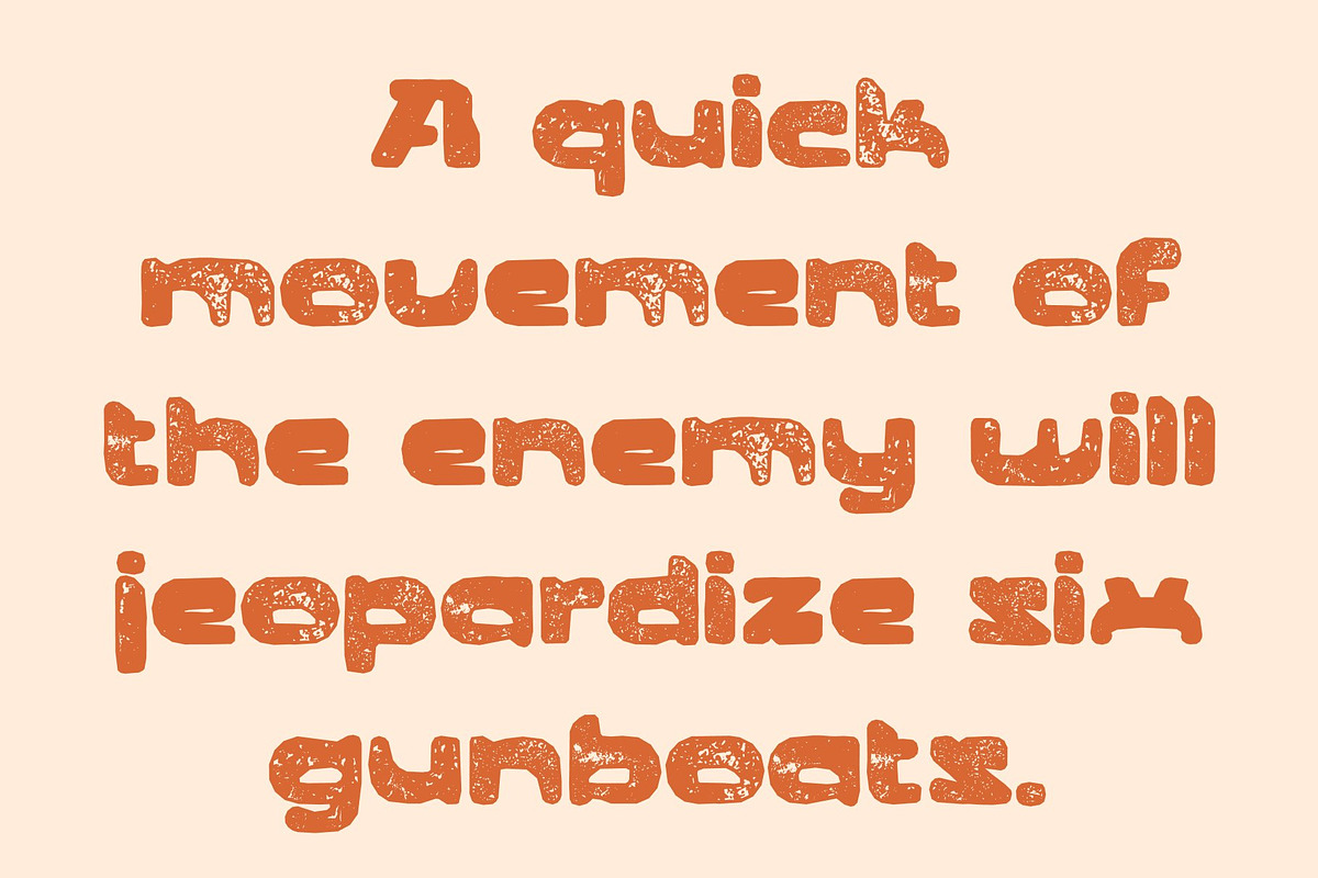 CS Battle Stamp, a Sans Serif Font by Craft Supply Co. (Photo 4 of 8)