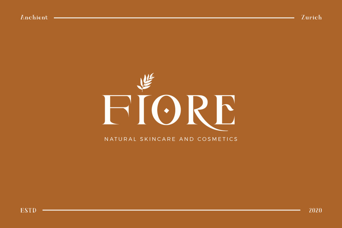 Ancient Zurich - Elegant Serif Logo, a Serif Font by Dirtyline Studio (Photo 6 of 22)