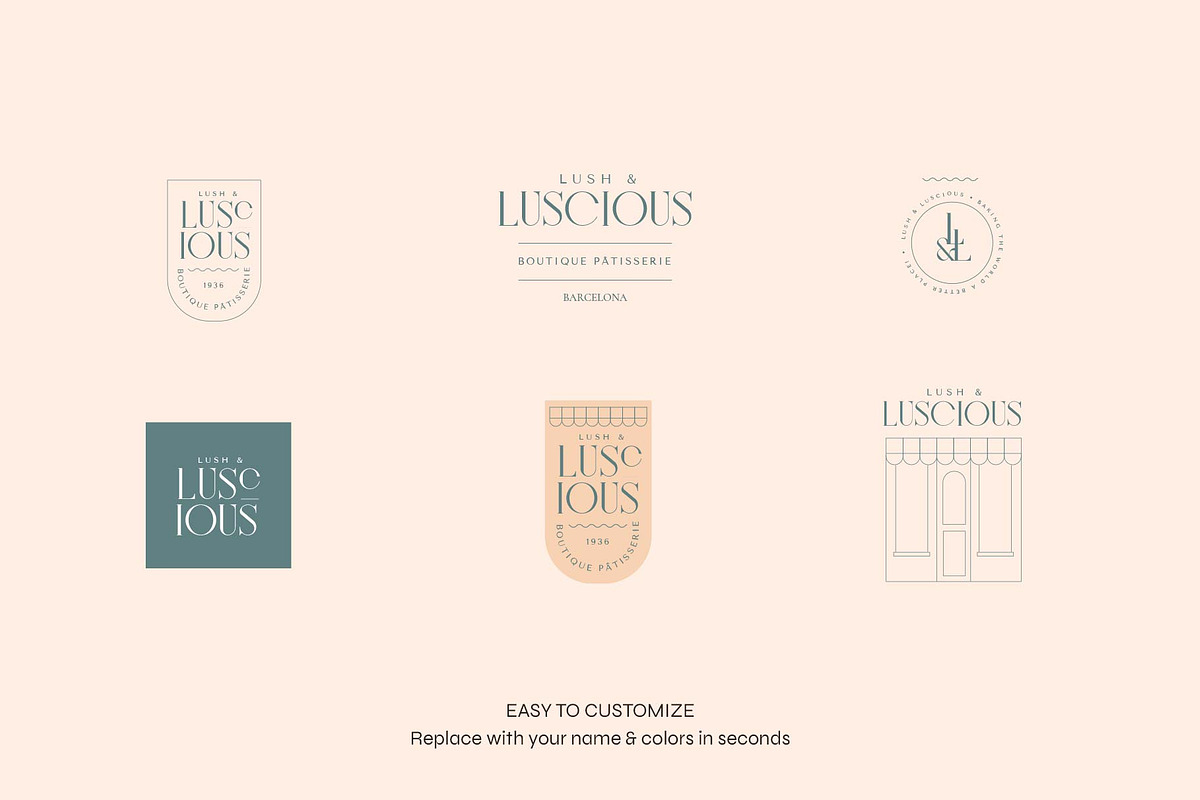 Petite Madeleine | Full Brand Pack, a Branding & Logo Template by The Responsible Creatives (Photo 15 of 15)