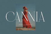 Cannia || Ligature Typeface, a Serif Font by BrandSemut (Thumbnail 1 of 7)