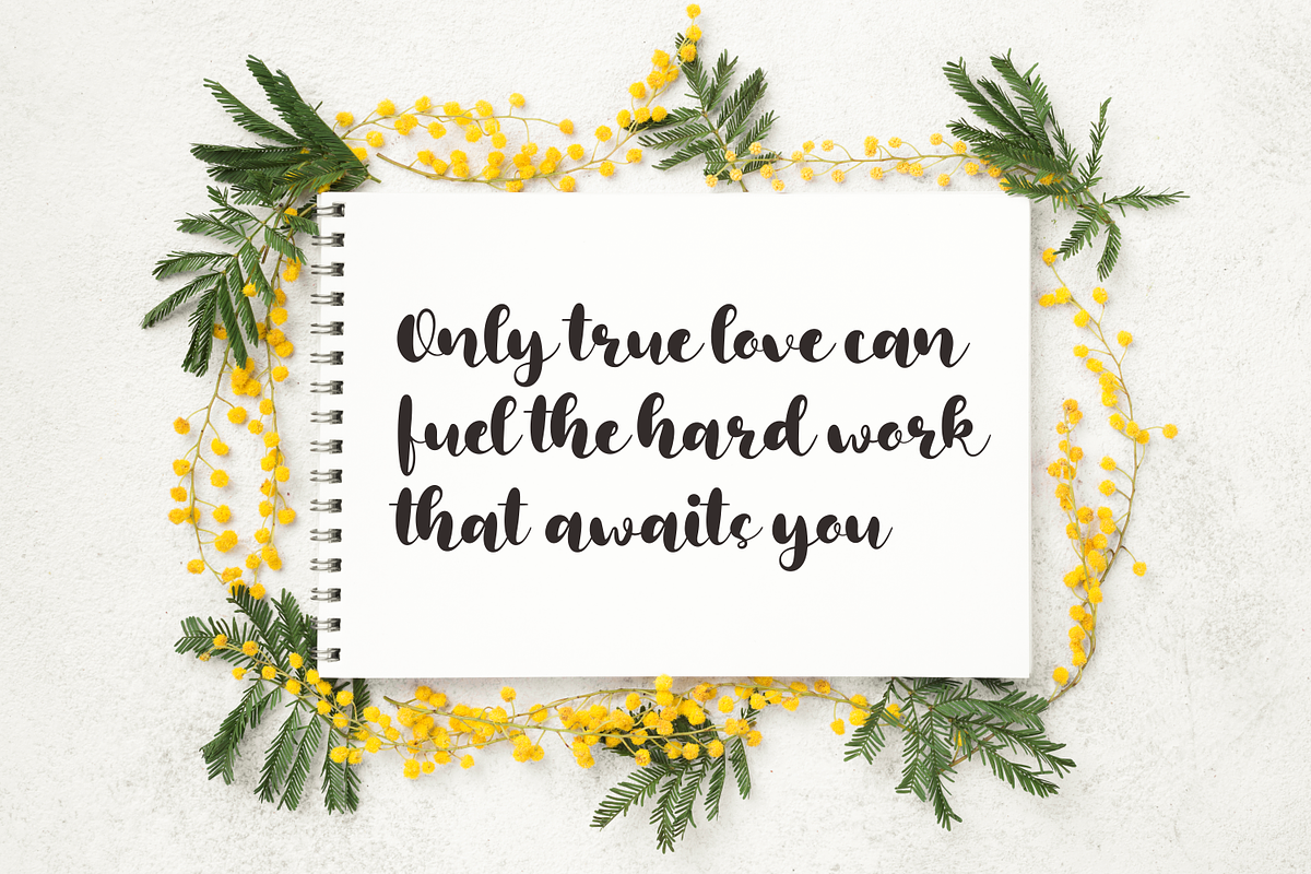 Ratumba, a Handwritten Font by Forberas Club (Photo 2 of 7)