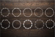 25 flourish wreaths, an Illustration by SaharaArt (Thumbnail 3 of 3)