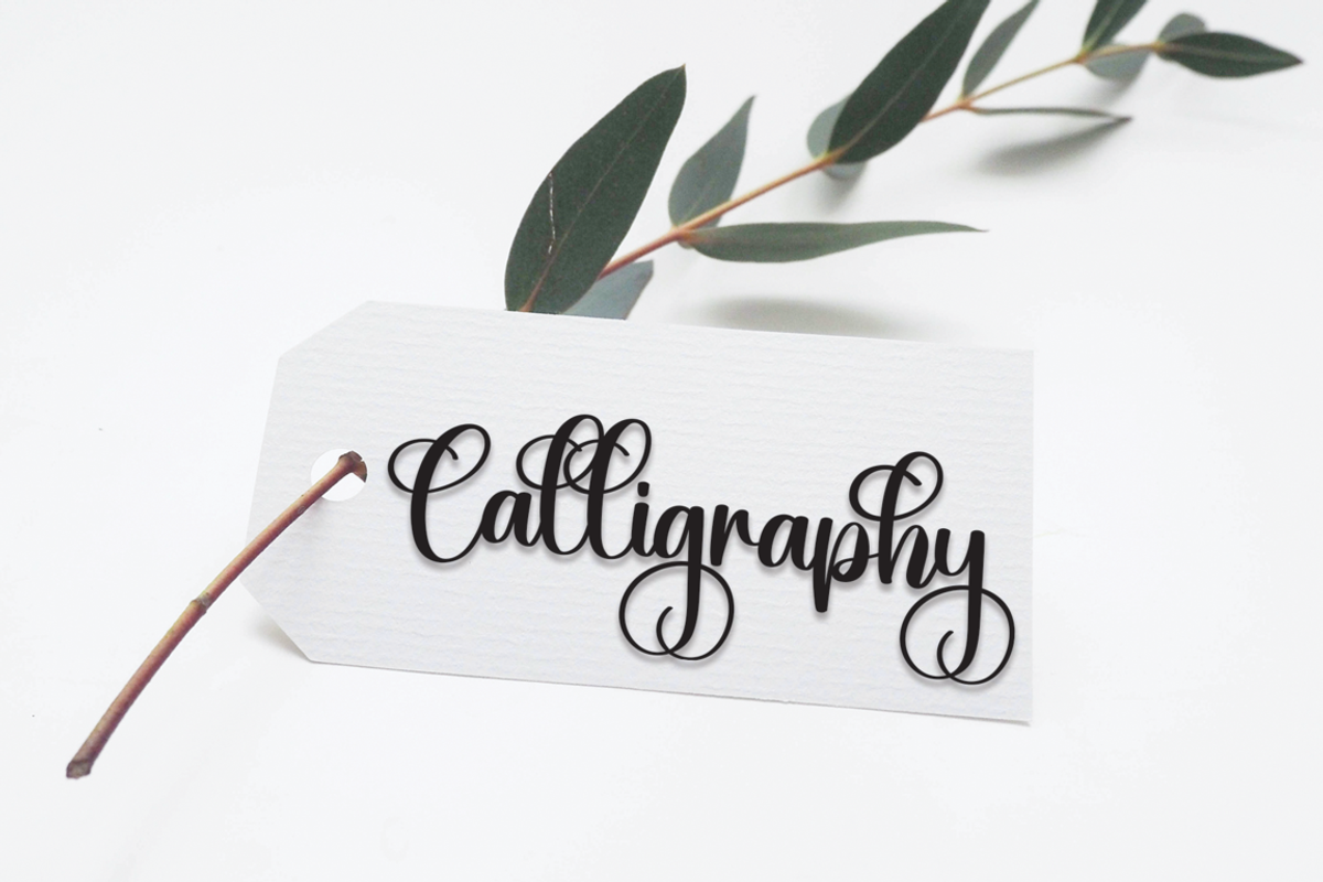 Reload | Script Font, a Script Font by Scratchones (Photo 2 of 7)