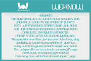 Design Magic font, a Sans Serif Font by weknow (Thumbnail 6 of 8)