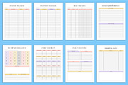 House Management Planner Canva, a Print Template by Designmela01 (Thumbnail 5 of 7)