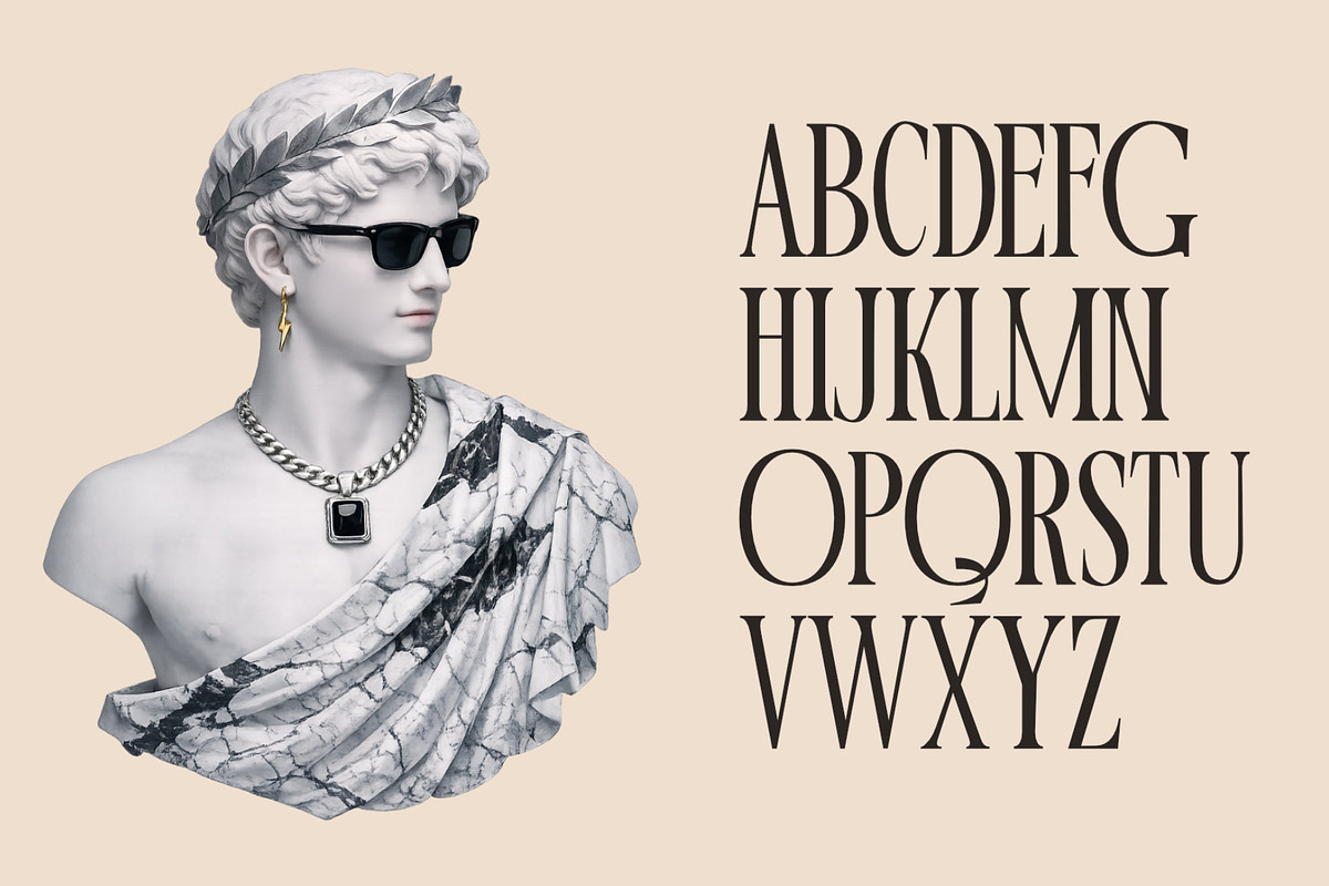 ID Kaizaro - High Contrast Serif, a Serif Font by EKAUNIK DZ (Photo 4 of 7)