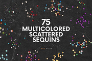 75 Multicolored Scattered Sequins, an Abstract Photo by Ksuview (Thumbnail 1 of 8)