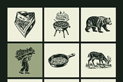 325 Vintage Adventure and Travel, a Transportation Illustration by Creative Stall (Thumbnail 13 of 22)