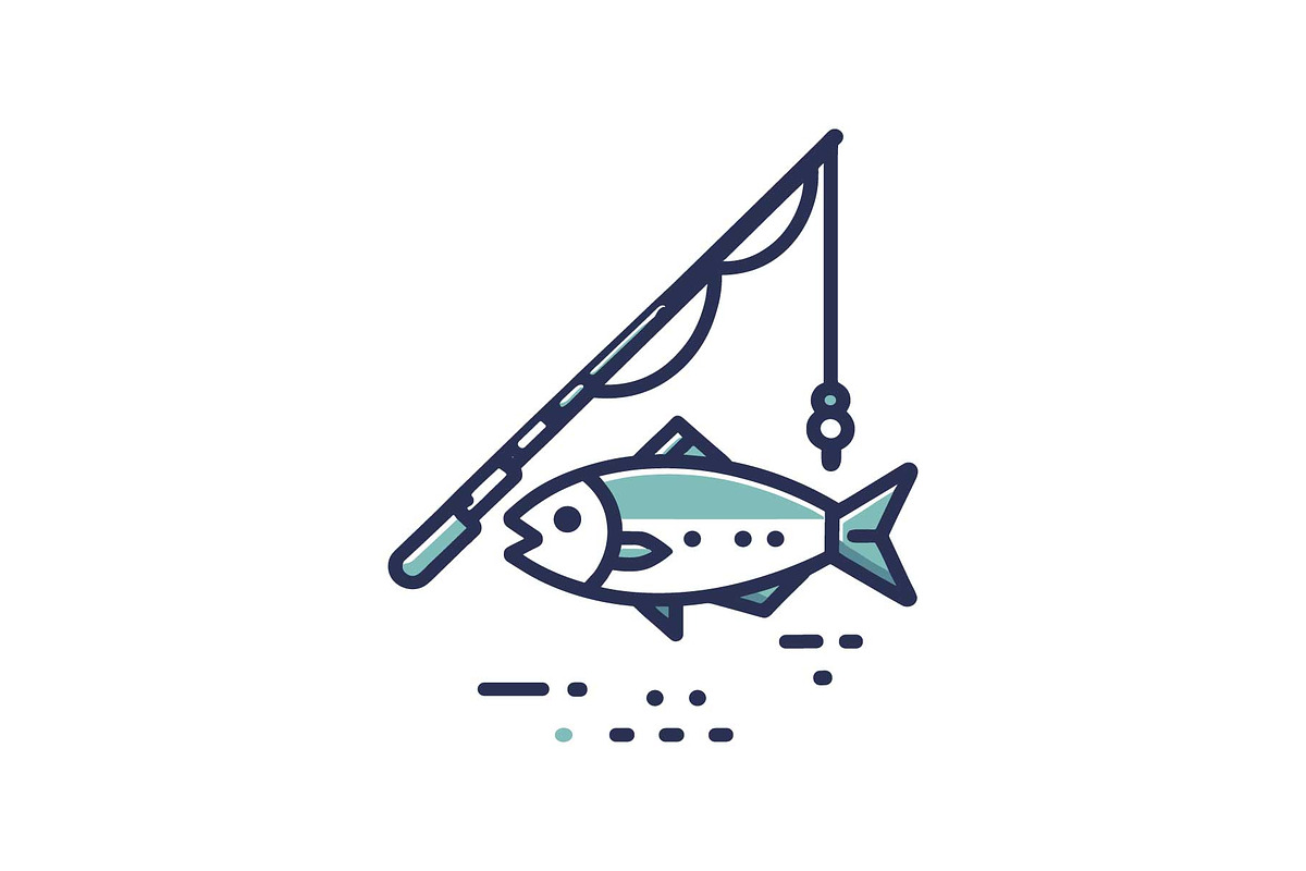 Minimal Fishing Rod, an Object Graphic by yasushie (Photo 4 of 16)