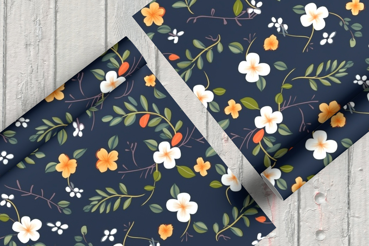 Two Wrapping Papers Mockup Psd, Jpg, a Packaging Mockup by Rami's Mockups (Photo 4 of 6)