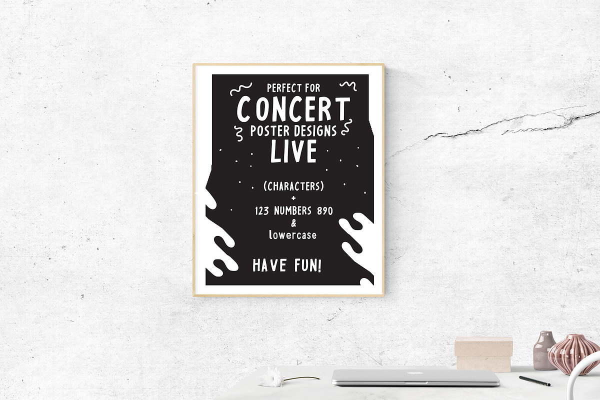 Show Poster Font preview 2