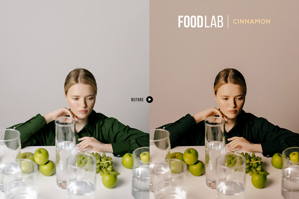 FoodLab - 12 Food Lightroom Presets, a Preset Add-On by Presetrain Co. (Photo 6 of 13)