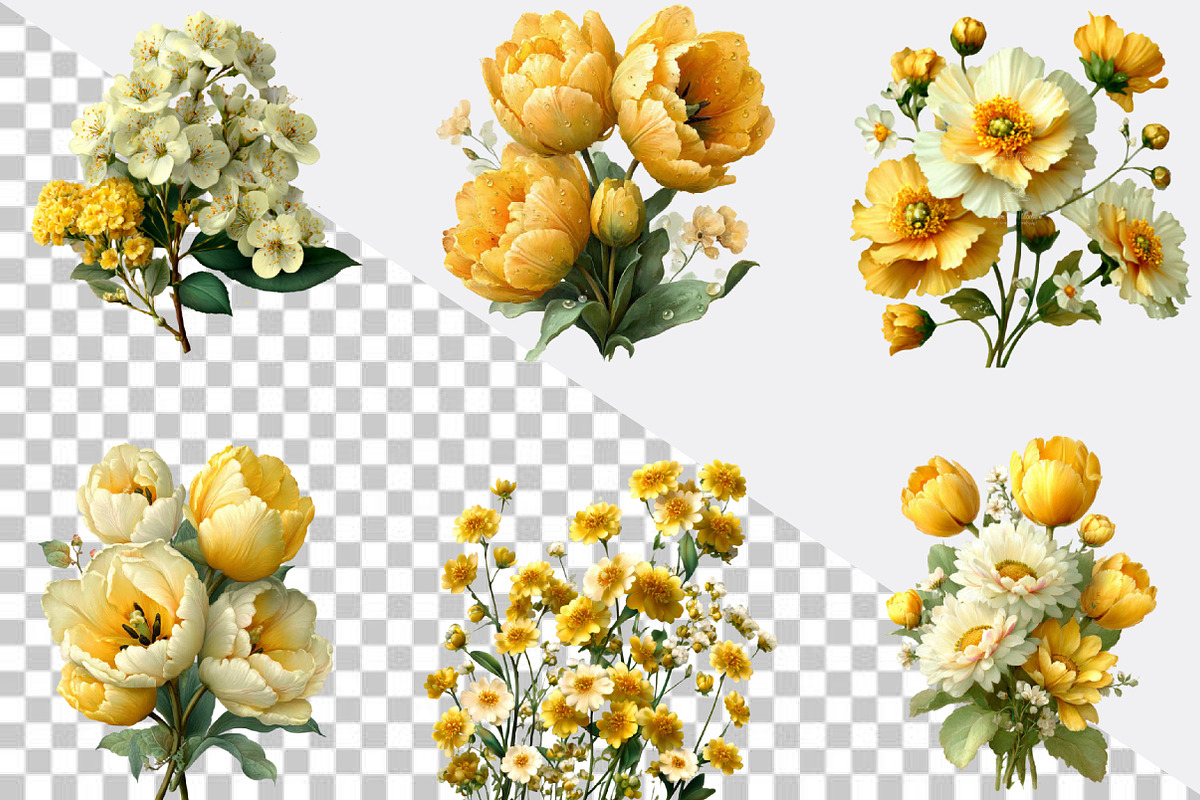 blossom spring clipart, spring bloss, an Illustration by SVGArt (Photo 2 of 7)