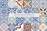Azulejos Tile Collection, an Object Graphic by Paper Flowers Studio (Thumbnail 2 of 11)