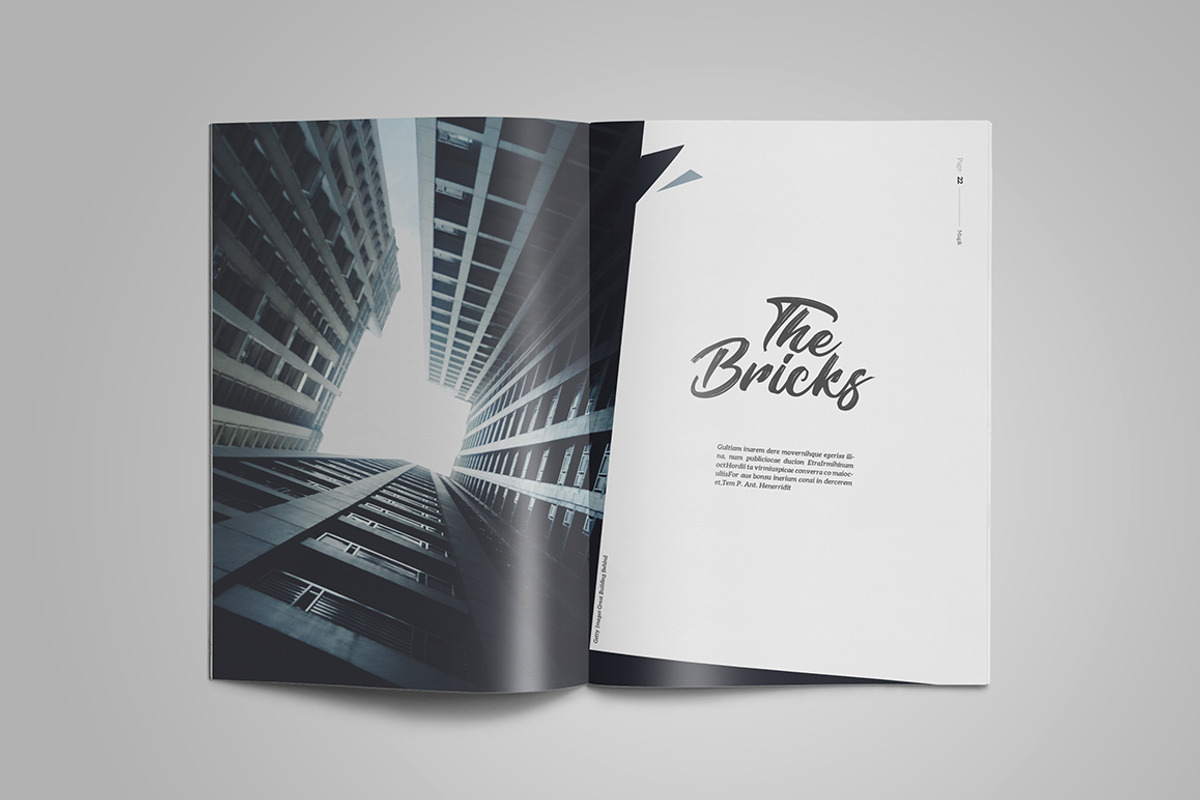 Magik | Magazine Template, a Magazine Template by spidergraph (Photo 15 of 21)