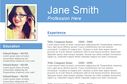 The Professional Template Resume, a Resume Template by Orange Resume