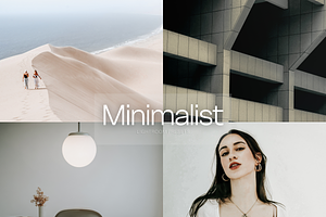 10 Minimalist Lightroom Presets, a Preset Add-On by RamsaGraphi