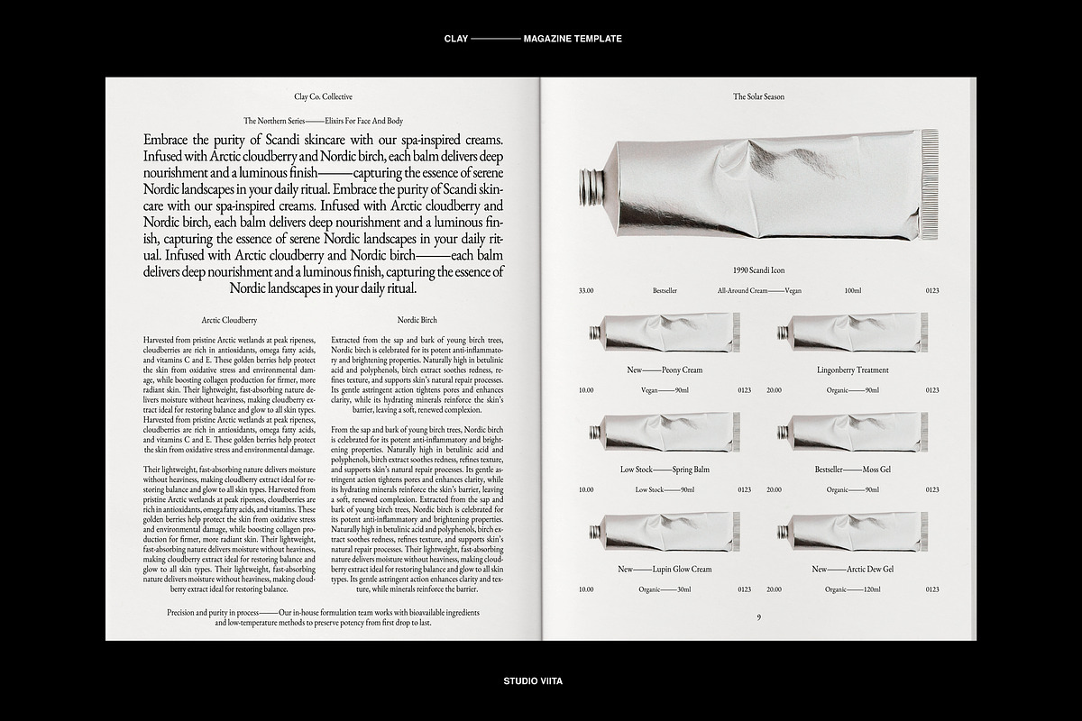Brand Bundle ⸻ Magazine + Catalog +, a Presentation Template by Studio Viita (Photo 3 of 20)