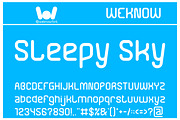 Simple and Easy font, a Sans Serif Font by weknow (Thumbnail 5 of 8)